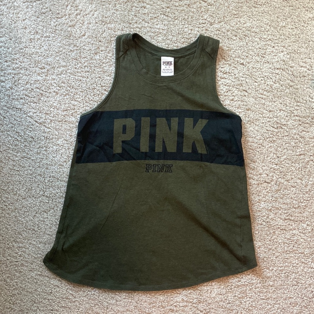 Victoria's Secret PINK Racerback Open Cross Back Tank